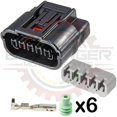 thumbnail image 1 of Ballenger Motorsports - 5 Way Sumitomo HV040 Plug Kit Compatible wtih Honda MAF Connections, 1 of 3