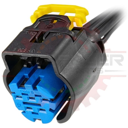 Ballenger Motorsports - 5 Way Trapezoidal Connector Plug Replacement for Bosch Pressure Sensor Combined PST-F 1 Connector Pigtail