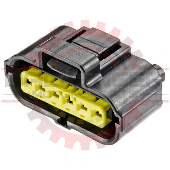 Ballenger Motorsports - 6 Way MAF Sensor Plug Connector, Black