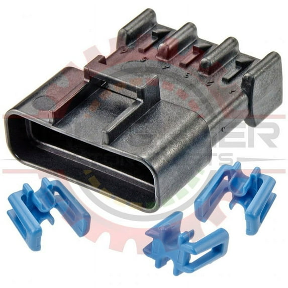 Ballenger Motorsports - 6 Way MAF Sensor Receptacle Connector, Black