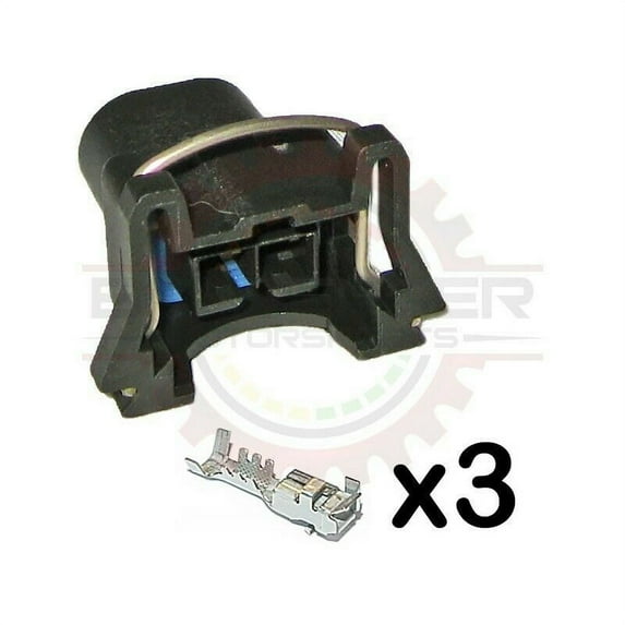 Ballenger Motorsports - Compatible with GM Delphi / Packard - 2-way Bosch EV1 Type Injector Connector Kit