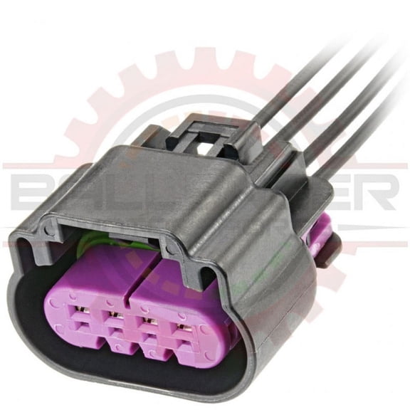 Ballenger Motorsports - Compatible with GM Delphi / Packard - 4-Way GT 150 Plug Pigtail with special keyways Replacement for Ecotec Coils