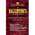 thumbnail image 1 of Pre-Owned Ballentine's Law Dictionary: Legal Assistant Edition (Paperback) 0827348746 9780827348745, 1 of 1