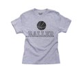thumbnail image 1 of Baller Baskeball Ball Graphic Trendy Boy's Cotton Youth T-Shirt, 1 of 2