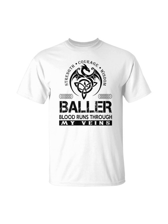 Baller Blood Runs Through My Veins TShirt