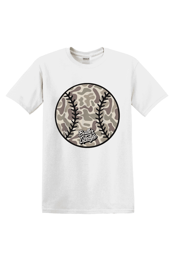 Baller Lifestyle Camouflage Graphic T-Shirt