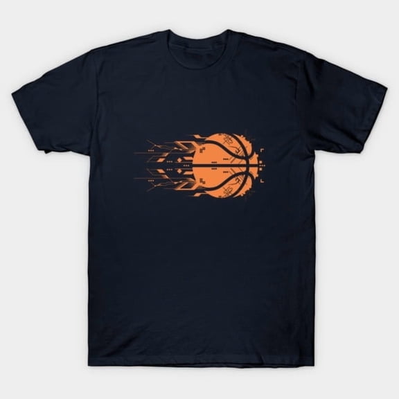 Baller Tech Funny Basketball Sports Graphic, H33782 Unisex T-Shirt, Up to 5XL Available