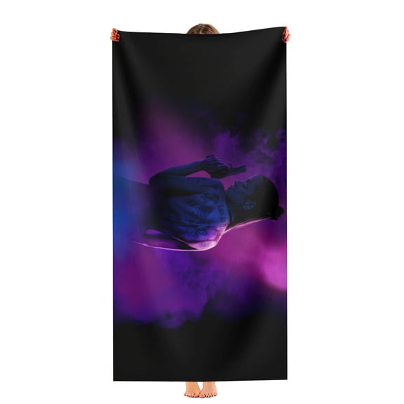 Ballerina Beach Towel Gift for Women Girls Boys 30"x60" Quick Drying Microfiber