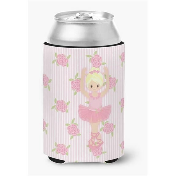Ballerina Blonde Front Pose Can or Bottle Hugger