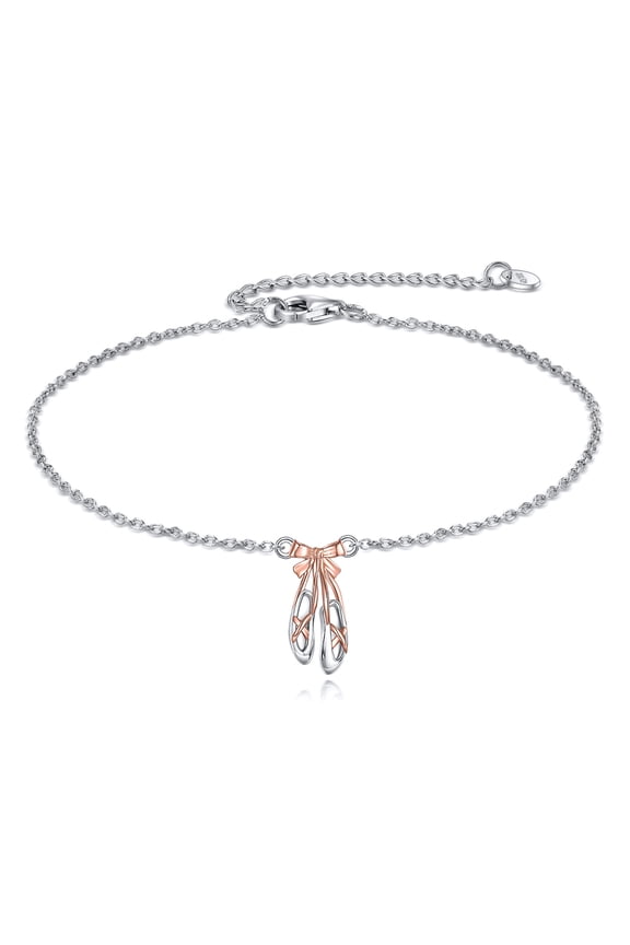 Ballerina Bracelet for Women Sterling Silver Dance Jewelry