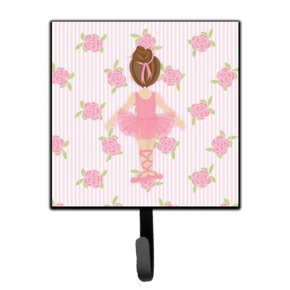 Ballerina Brunette Back Pose Leash or Key Holder