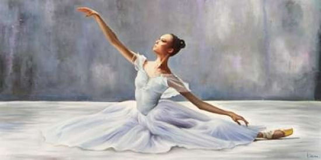 Ballerina Canvas Art - Pierre Benson (10 x 20)