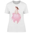 thumbnail image 1 of Ballerina Chihuahua Dancing T-Shirt Women -Image by Shutterstock, Female XX-Large, 1 of 2