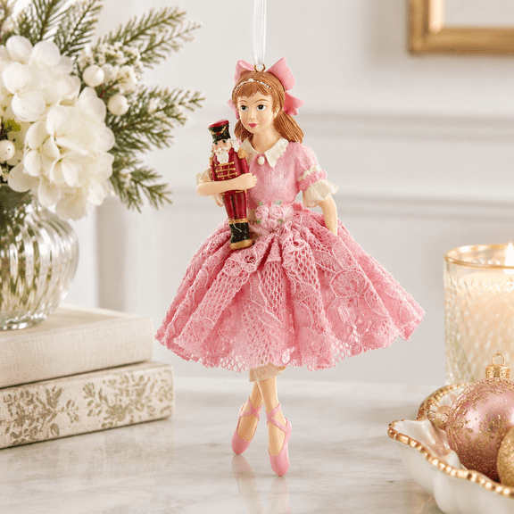 Ballerina Clara With Nutcracker Ornament