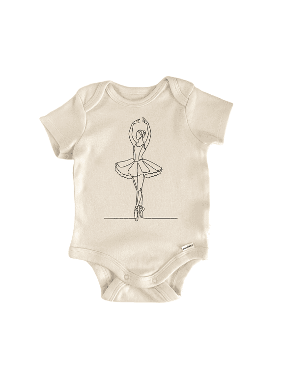 Ballerina Dancer Line - Baby Bodysuit