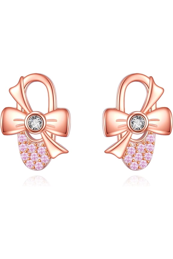 Ballerina Dancer Stud Earrings Sterling Silver Ballet Dance Stud Earrings Jewelry Gift for Women