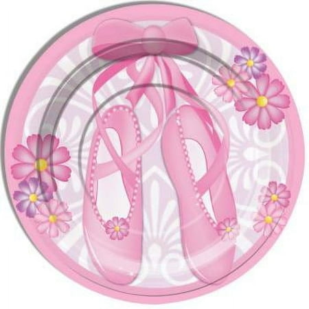Ballerina Dessert Plates (8 Count)