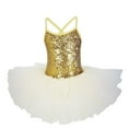 thumbnail image 1 of Ballerina Fairy Prom Party Costume Sequined Flower Dress Girls Dance Wear Gymnastic Ballet Leotard Tutu Dress, 1 of 7