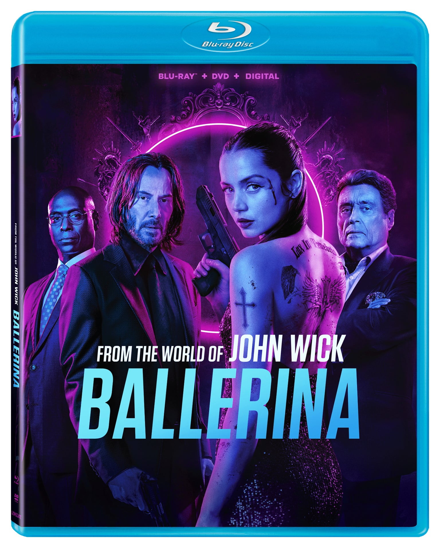 Ballerina: From the World of John Wick (Blu-ray + DVD + Digital Copy) Lionsgate, Action