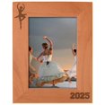 thumbnail image 1 of ThisWear Ballerina Gifts 2026 Ballet Recital Frame Ballet Photo Frame Wood Engraved 5x7 Portrait Picture Frame, 1 of 6