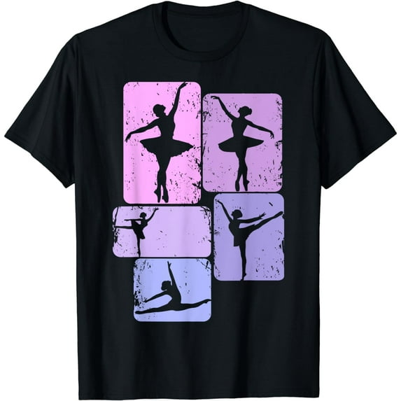 Ballerina Girl Ballet Womens T-Shirt