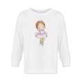 thumbnail image 1 of Ballerina In Pink Long Sleeve Toddler -Image by Shutterstock,  5 Toddler, 1 of 4