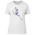 thumbnail image 1 of Ballerina In White Dress T-Shirt Women -Image by Shutterstock, Female XX-Large, 1 of 4