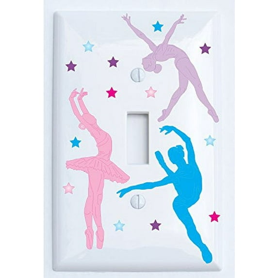 Ballerina Light Switch Plate Covers/Dance Ballerina Wall Decor