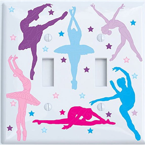 Ballerina Light Switch Plate Covers/Dance Ballerina Wall Decor