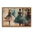 thumbnail image 1 of Ballerina Painting Artwork Horizontal Canvas Wall Art with Lightweight Foam Frame - Durable and Ready to Hang, Modern Decorative Print for Living Room, Bedroom, Or Office, 1 of 7