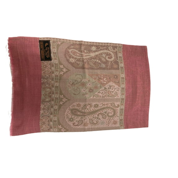 Ballerina Pink Paaldar Scarf For Women Exquisite Unique Winter Collection Lightweight Soft Scarf Shawl Wrap.