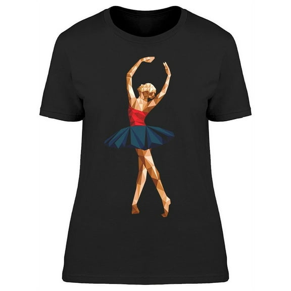 Ballerina Poly Dancer Ballet T-Shirt Women -Image by Shutterstock, Female x-Large