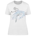 thumbnail image 1 of Ballerina Posing T-Shirt Women -Image by Shutterstock, Female x-Large, 1 of 2