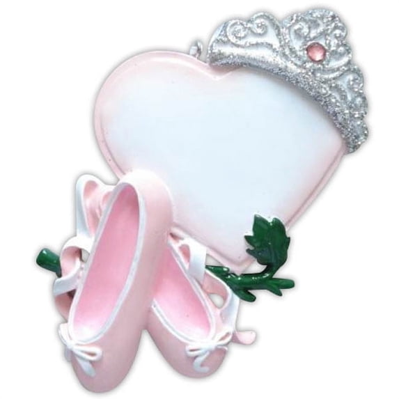 Ballerina Princess Personalized Christmas Ornament DO-IT-YOURSELF