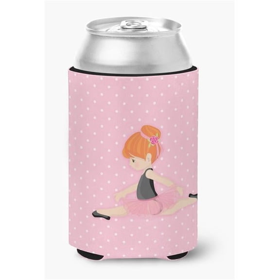 Ballerina Red Head Jete Can or Bottle Hugger - Red