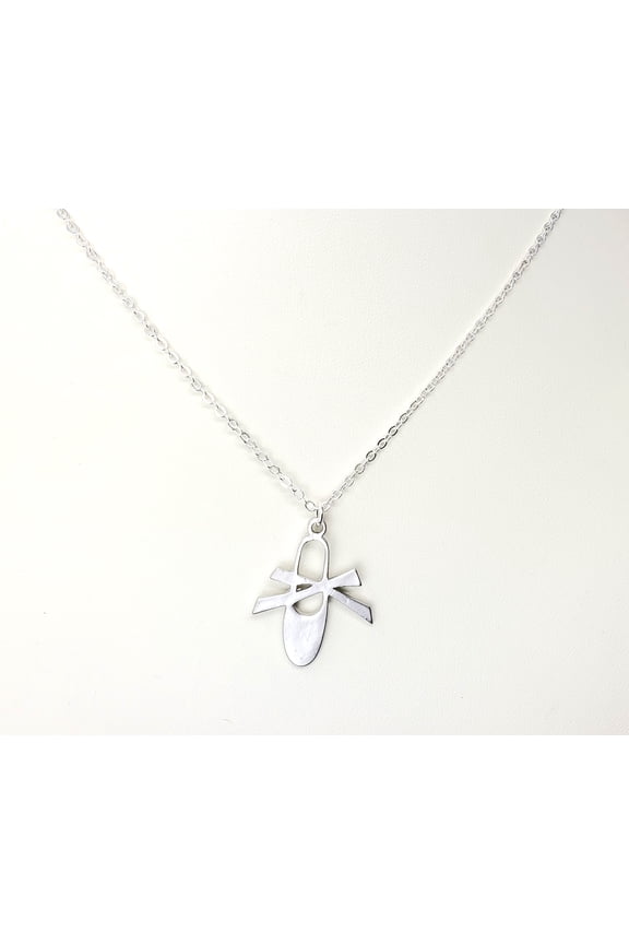 Ballerina Shoe Necklace