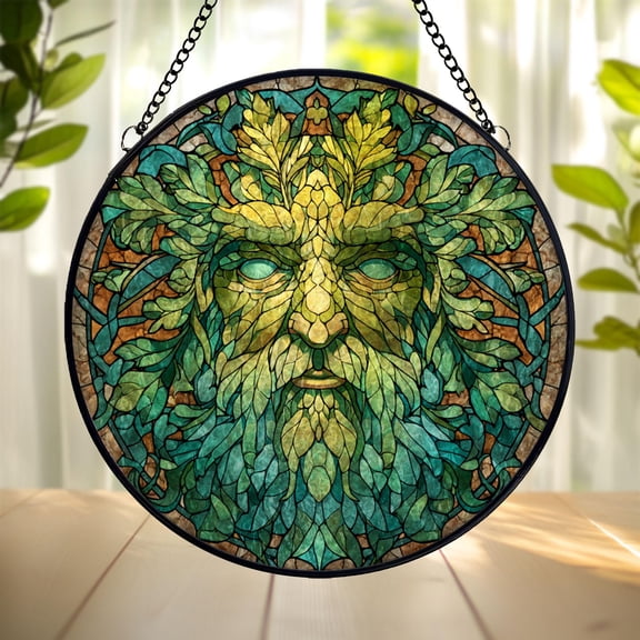 Ballerina Stained Glass Suncatcher, Colorful Dancer with Butterflies Window Hanging Decoration, Ballet Lover Home Decor Gift 2025