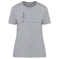 thumbnail image 1 of Ballerina Standing T-Shirt Women -Image by Shutterstock, Female Large, 1 of 2