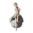 thumbnail image 1 of Ballerina Statues Sculpture, Ballet Figurines Home Decor, Art Figure Desktop Decorations, Collectible Gift Crafts, Ornaments For Girls Living Room,A, 1 of 2