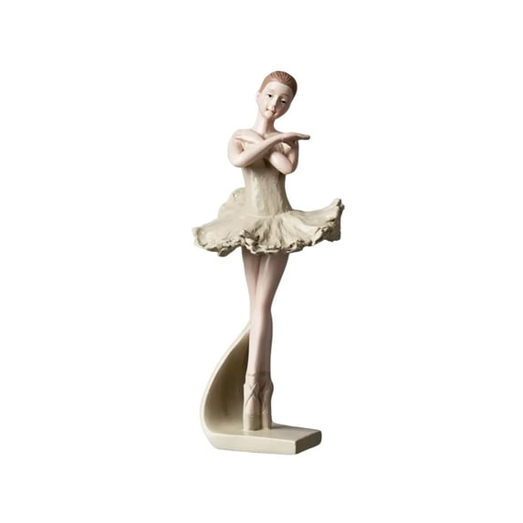 Ballerina Statues Sculpture, Ballet Figurines Home Decor, Art Figure Desktop Decorations, Collectible Gift Crafts, Ornaments For Girls Living Room,C