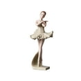 thumbnail image 1 of Ballerina Statues Sculpture Ballet Figurines Home Decor Desktop Art Figure Collectible Gift Crafts Ornaments For Girls Living Room Party Dining Decoration, 1 of 2