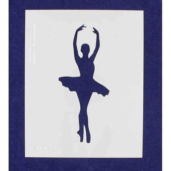 Ballerina Stencil-14 Mil Mylar - Painting/Crafts/ Templates