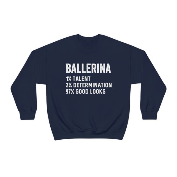 Ballerina Sweatshirt, Gifts, Sweater Shirt