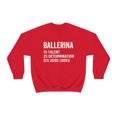 thumbnail image 1 of Ballerina Sweatshirt, Gifts, Sweater Shirt, 1 of 9