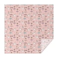 thumbnail image 1 of Ballerina Unicorn Princess Pattern Square Tablecloth,Waterproof Square Table Cover,Wipeable Spillproof Washable Table Cover for Home Kitchen Party Decor 52"x52"(132x132cm), 1 of 6
