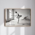 Photo inspiration: Ballerina Wall Art Black And White Elegant Ballet Dancer Minimalist Photo Inspiration
