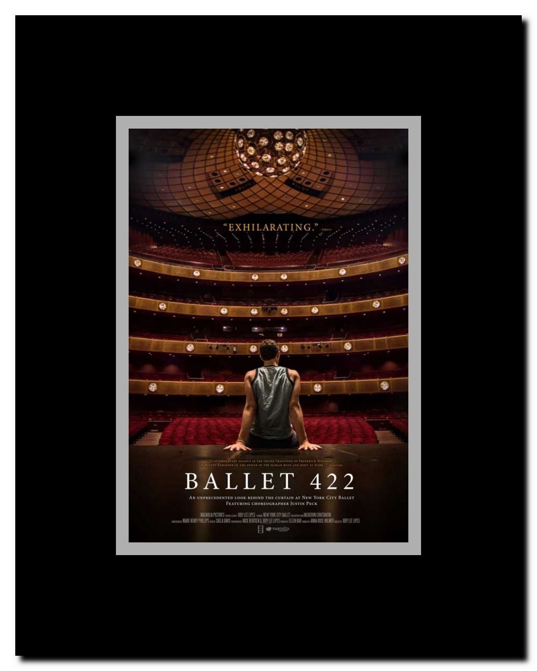 Ballet 422 Framed Movie Poster