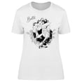 thumbnail image 1 of Ballet Ballerina Sitting Down T-Shirt Women -Image by Shutterstock, Female Large, 1 of 2