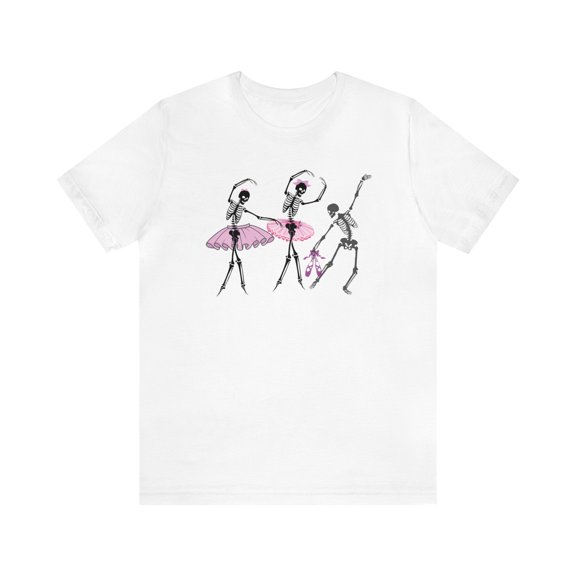 Ballet, Bella & Canvas, Unisex Cotton Short Sleeve T-Shirt, XS to 5XL