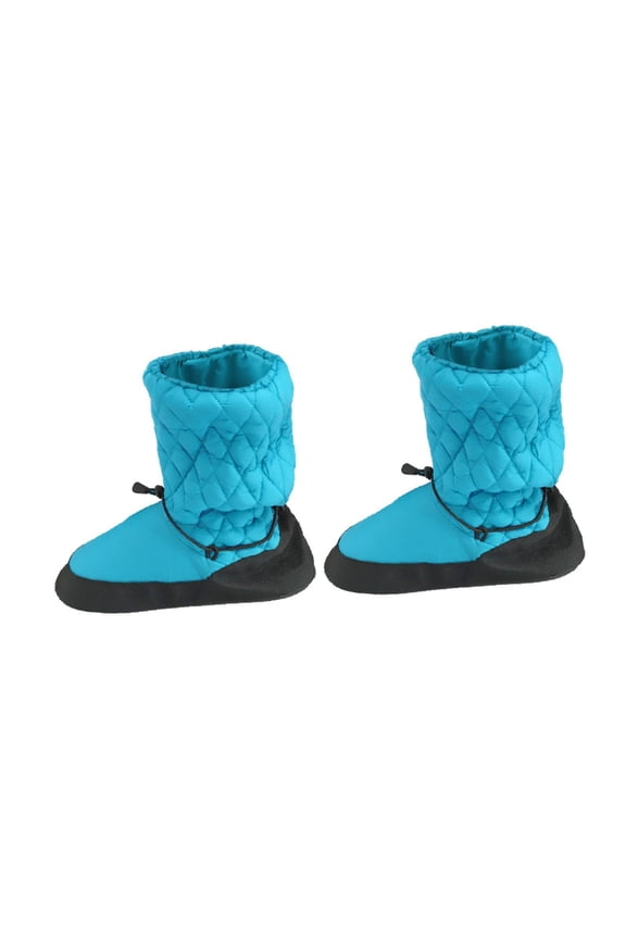 Ballet Boots Dance Shoes Warm Up Booties Cotton Adjustable Laceup Closure for Women Men Girls Indoor